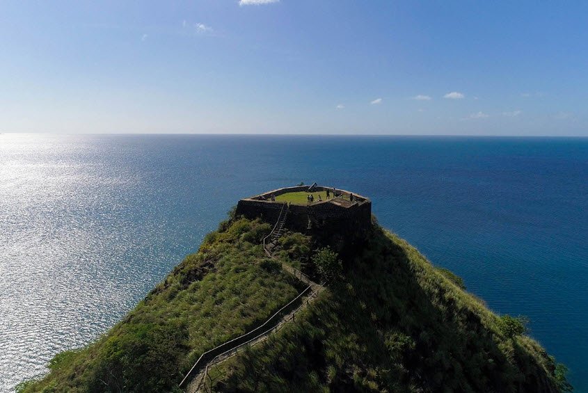 Pigeon Island National Park, Gros Islet, northwestern coast, Saint Lucia